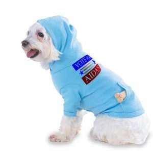  VOTE FOR AIDAN Hooded (Hoody) T Shirt with pocket for your 