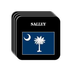  US State Flag   SALLEY, South Carolina (SC) Set of 4 Mini 