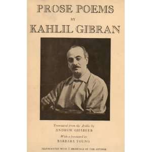  Prose Poems By Kahlil Gibran Books