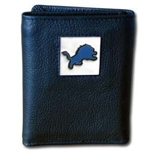 Detroit Lions Leather and Nylon Wallet