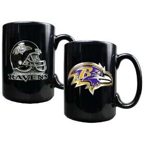  Great American Baltimore Ravens Free Form Logo Coffee Mug 