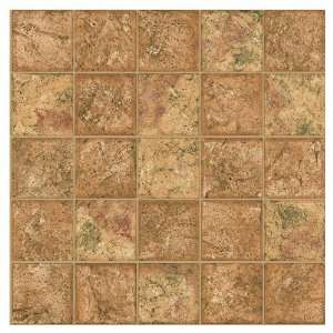 allen + roth Brown Ceramic Tile Wallpaper LW1340911  