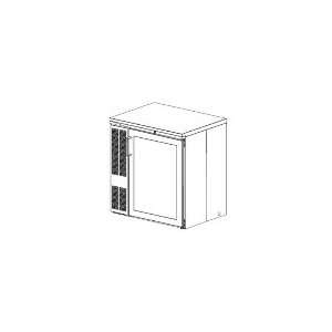 Perlick CS32SG   1 Section Refrigerated Backbar Cooler w/ Glass Door 