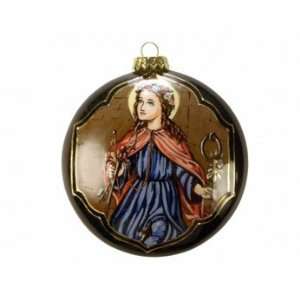  626 MR   St. Philomena Religious Christmas Ornament Icon 