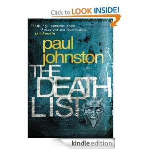 The Death List Paul Johnston  Kindle Store