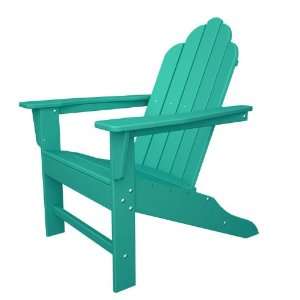  Poly Wood Long Island Adirondack Chair, Aruba Patio, Lawn 