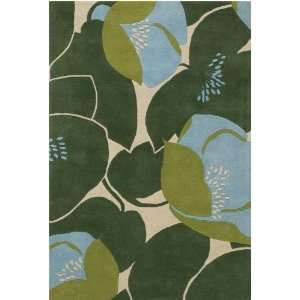  Amy Butler Floral Wool Hand Tufted Rug 2.00 x 3.00.