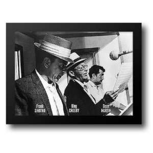  Frank Sinatra, Bing Crosby, Dean Martin 38x28 Framed Art 