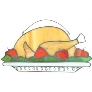  Large Turkey Feast Suncatcher Case Pack 12