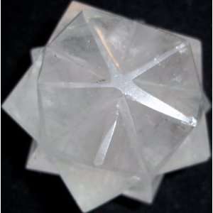 MiracleCrystals 2.1 Quartz Hexacontagon   Sacred Geometry Crystal 60 
