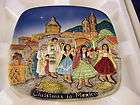royal doulton 1973 christmas in mexico plate expedited shipping 