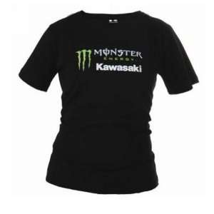 Kawasaki OEM Womens Monster Energy® Pearlescent Logo T Shirt  Missy 