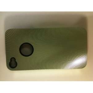 iPhone 4 4g Metal Case Aluminum Cover & Soft Silicone Inner in Green 
