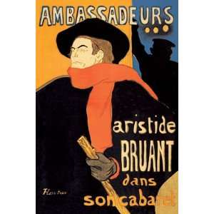  Ambassadeurs Aristide Bruant dans Son Cabaret by Henri de 
