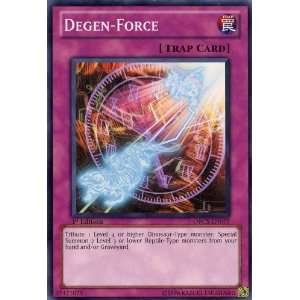 Yu Gi Oh   Degen Force # 73   Order of Chaos   1st Edition   Common
