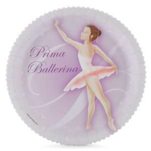   By Party Destination Prima Ballerina Dinner Plates 