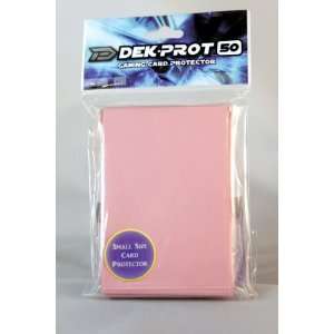  YuGiOh D Dek Prot Flat Gaming Card Sleeves Coral Pink 50 