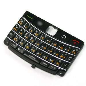  Black RUSsian Keyboard Keypad Button For BlackBerry Bold 