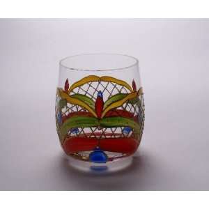   Romanian Crystal DOUBLE OLD FASHION WHISKEY Glass
