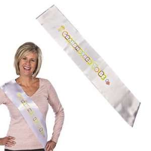   To Be Sash   Baby Shower Accessory