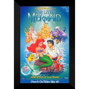  The Little Mermaid 27x40 FRAMED Movie Poster   Style E 