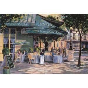  TRATTORIA DA SALVO by Roy Avis. Size 36.00 inches width by 