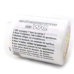  Toilet roll 10 Commandements Des Wc.