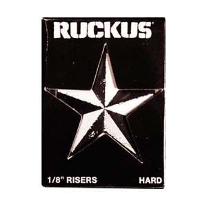  Ruckus 1/8 Hard Black Risers 2 Pack