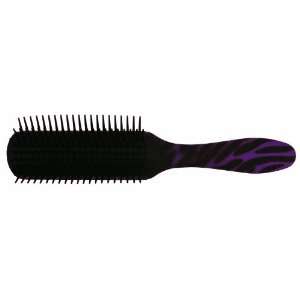  Denman Hair Brush D3 Zebra Purple Beauty