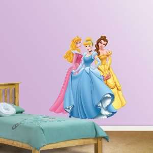  Disney Aurora, Cinderella & Belle Vinyl Wall Graphic Decal 