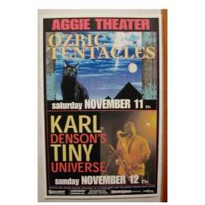   Ozric Tentacles Karl Denson Handbill poster Densons 