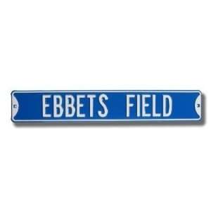  Ebbets Field Sign 6 x 36 MLB Baseball Street Sign Sports 