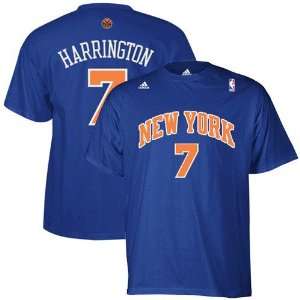  adidas New York Knicks #7 Al Harrington Royal Blue Net 