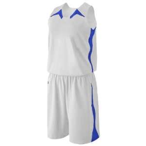 Holloway Ladies Mansfield Custom Basketball Jerseys H220   WHITE/ROYAL 