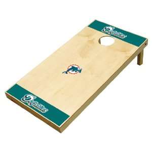  Miami Dolphins Cornhole Boards XL (2ft X 4ft) Sports 