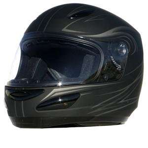  GMax GM48 Derk Helmet   2X Large/Flat Black/Silver 