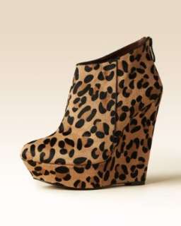  bebe Charlotte Haircalf Bootie Shoes