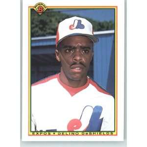  1990 Bowman #119 Delino DeShields   Montreal Expos (RC 