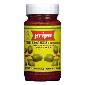 Priya Tender Mango Pickle 10.6 Oz  Grocery & Gourmet Food