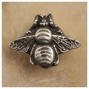 Large Bee Cabinet Knob/Pull In Pewter