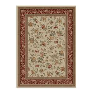  Concord Global Rugs Ankara Collection Floral Garden Ivory 