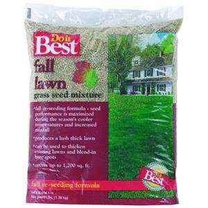  Do it Best Fall Grass Seed, 3LB FALL GRASS SEED