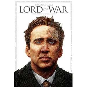  LORD OF WAR (CAGE IMAGE   BULLETS) Movie Poster