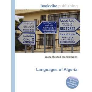  Languages of Algeria Ronald Cohn Jesse Russell Books