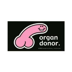 Organ Donor Bumper Sticker