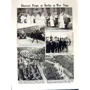  1914 15 WORLD WAR WOMEN BERLIN SOLDIERS NURSES MUSIC
