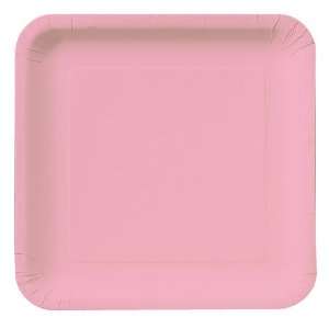 com Baby Pink   Dinner Plates   18 Qty/Pack   Baptism Party Supplies 