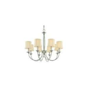   Lighting 1818 PN Rockville 8 Light Chandelier,