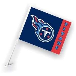    Tennessee Titans NFL Car Flag With Wall Brackett