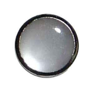  Classic Button Series 2  silver/white Pearl Shank 7/16 3 